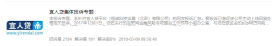 资料来源：聚投诉截图